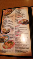 El Matador Mexican menu