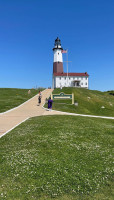 Montauk Point Lighthouse Museum outside