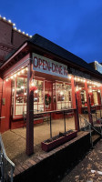 Silver Caboose Soda Fountain outside