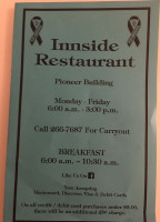 Innside menu