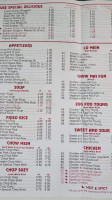 China Wok Express menu