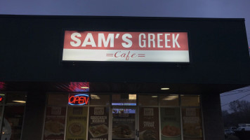 Sam's Greek Cafe outside