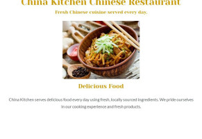 China Kitchen menu