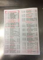 China King menu