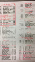 China King menu