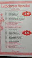 China Star menu