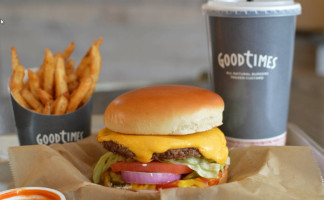 Good Times Burgers Frozen Custard food