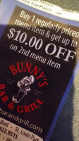 Bunny's Grill food