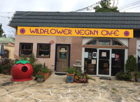 Wildflower Earthly Vegan Fare outside