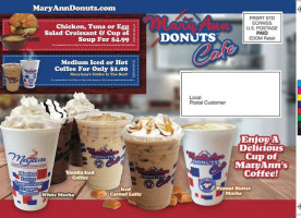 Mary Ann Donuts Shop food