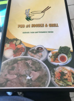 Pho 1 Noodle Grill food