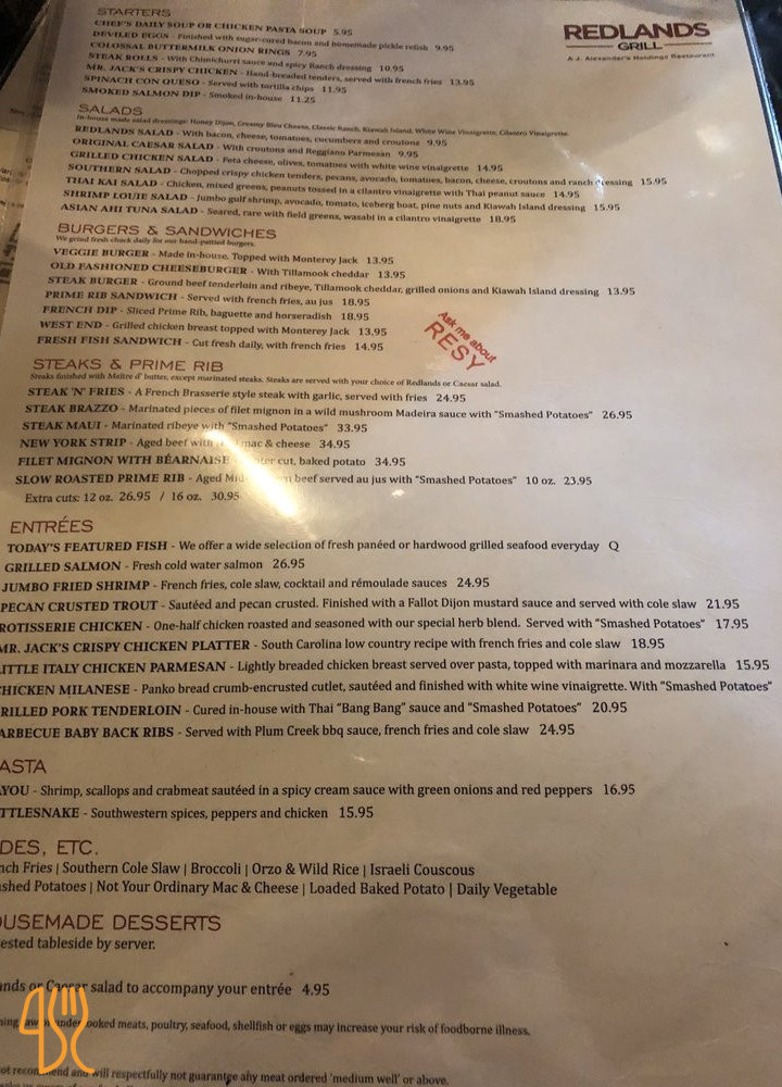 Redlands Grill By J. Alexander's
