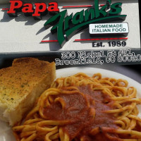 Papa Frank's food