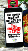 Granelli's Pizzeria food