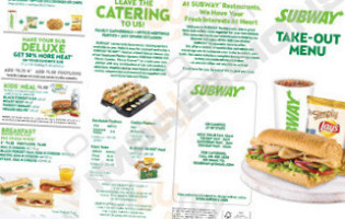 Subway Sandwiches Salads food