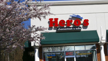 Hero's Cheesesteak Subs outside