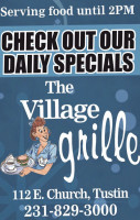 The Village Grille food