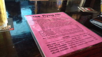 The Flying Rib menu