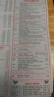 Great Wall menu