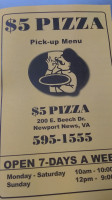 $5 Pizza food