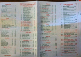 Hang Yuen Kitchen menu