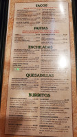 Chihuahua's Mexican Grill menu