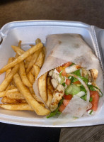 Mr. Gyros Burgers food