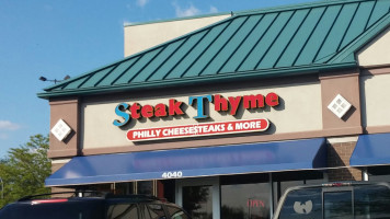 Steak Thyme outside