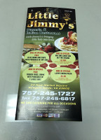 Little Jimmy's Pizza Subs menu