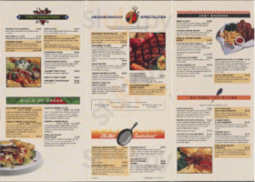 Applebee's menu