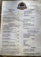 Merwin's Wharf menu