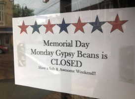 Gypsy Beans outside