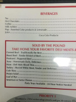 Slyman's And Deli menu