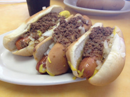 Abe's Hot Dogs food