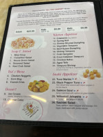 Sushi King Monticello menu