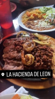 La Hacienda De Leon food