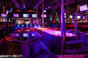 The Landing Strip Lounge inside