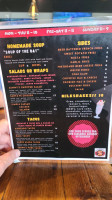 Sammy's Craft Burgers Beers menu