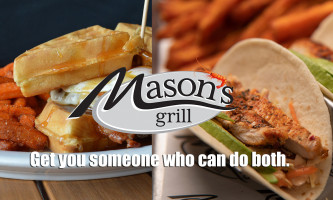 Mason's Grill food