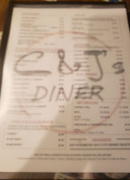 C&j's Diner menu