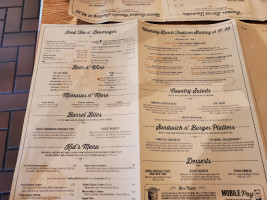 Cracker Barrel Old Country Store menu