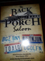 The Back Porch Saloon inside