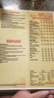 Pizza Factory menu