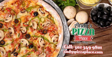 Andy's Pizza food