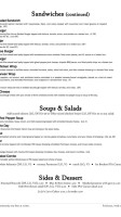 Fifth Street Brewpub menu