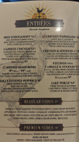 Check Please Cafe menu