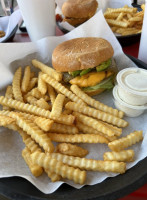 The Drive-in Burger's food