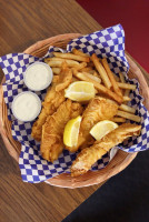 Pelican's Roost Fish Chips inside