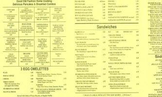 Hasty Tasty Pancake House menu