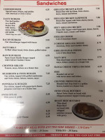 Hasty Tasty Pancake House menu